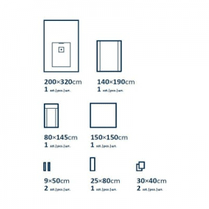 Set campuri chirurgicale ortopedic membre inferioare