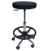 Taburet medical cu inel sprijin picioare 58-84cm