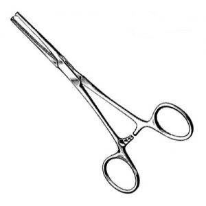 Pensa hemostatica Kocher Ochsner dreapta 18cm 1×2dinti