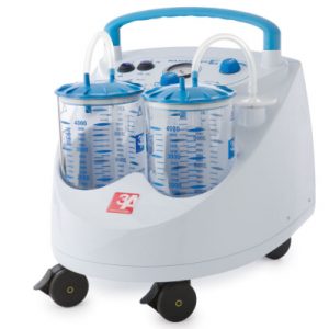 Aspirator chirurgical de secretii 90L / min cu vas colector