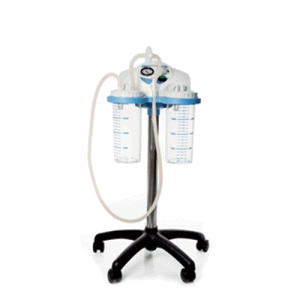 Aspirator chirurgical mobil cu borcan 2X2L