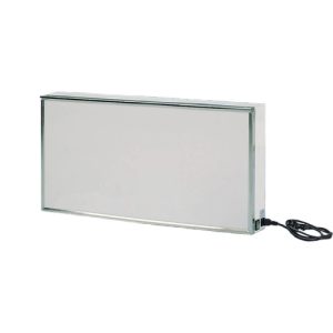 Negatoscop dublu cu regulator de lumina