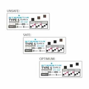 Indicator chimic integrator-tip 5 sterilizare abur autoadeziv