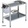 Carucior rastel din inox pentru instrumentar