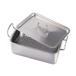 Cutie instrumentar cu maner inox 30x18x5 cm