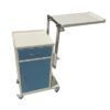 Noptiera pat spital metalica cu masa ABS ZET5008