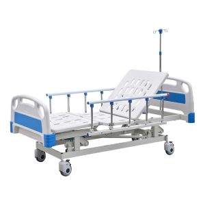 Pat spital manual cu 3 functii, fara saltea