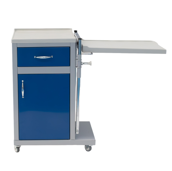 Noptiera pat spital metalica cu masa ABS ZET5008 - imagine 3