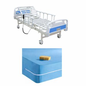 Pat spital electric cu 2 functii + saltea Premium I