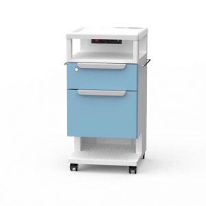 Alternative view of Noptiera Premium metalica cu priza si USB ZET37