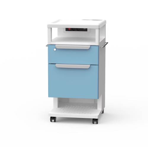 Noptiera Premium metalica cu priza si USB ZET37 - imagine 2