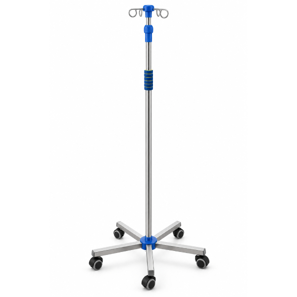 Stativ perfuzie inox