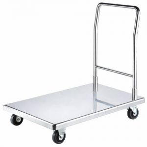 Carucior platforma inox pliabil 90x55x87 cm