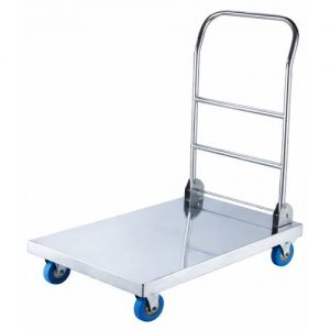 Carucior platforma inox pliabil 82x52x97 cm