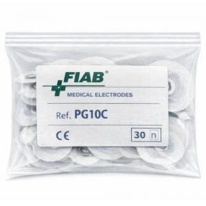 Electrozi electrostimulare faciala cu capse diametru 26 mm