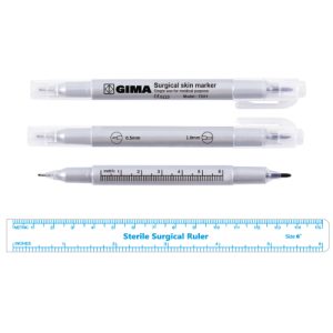 Marker chirurgical steril varf Dublu cu liniar separat