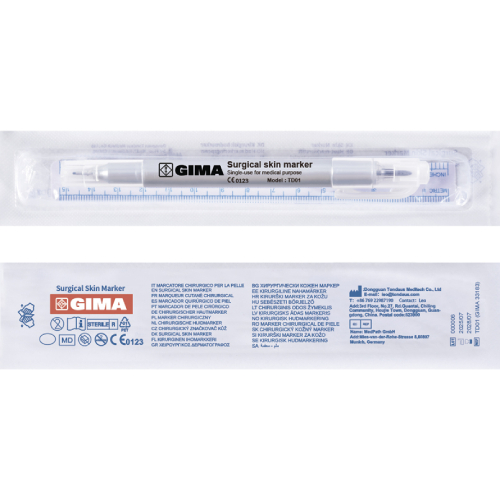 Marker chirurgical steril varf Dublu cu liniar separat - imagine 2