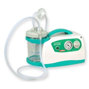 Aspirator chirurgical PORTABIL / AMBULANTA cu acumulator SUPER VEGA BATTERY, 16 L/MIN