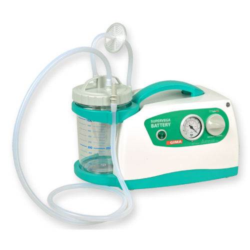Aspirator chirurgical PORTABIL / AMBULANTA cu acumulator SUPER VEGA BATTERY, 16 L/MIN