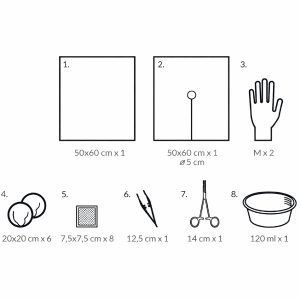 Set sondaj vezical steril