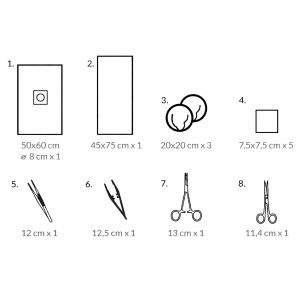 Kit sutura steril de unica folosinta