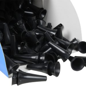 Speculi auriculari unica folosinta 4 mm - Negru (250 BUC/SET)
