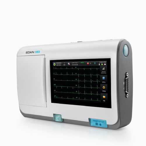 Electrocardiograf touch screen cu 3 canale SE-301