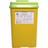 Cutie medicamente polipropilena 9l posibil taietoare/intepatoare capac Verde