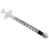 Seringa 1ml fara ac, 3 piese LUER LOCK (100 buc)