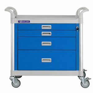 Alternative view of Troliu / Carucior medical cu 4 sertare
