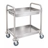 Carucior transport alimente cu 2 tavi 850x450x900 mm